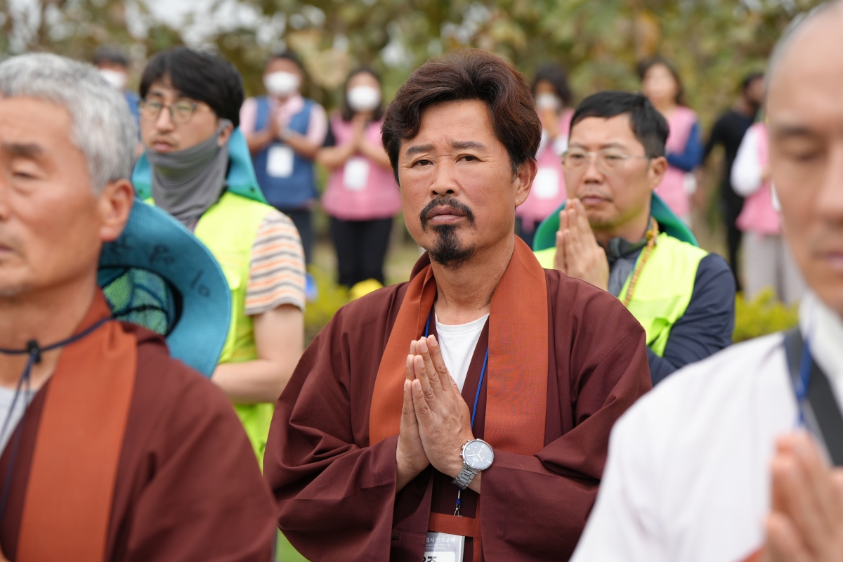 [인도순례] 20230320_순례 및 기원정사2 (82)
